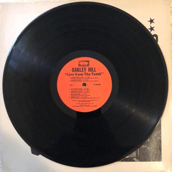 Oakley Hill Live From The Tomb Vinyl Lp '80 - Picture 5 of 8